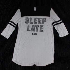 VS PINK Sleep Late Night Gown